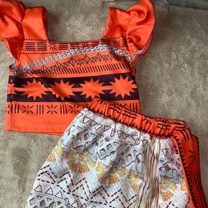 2T Moana costume